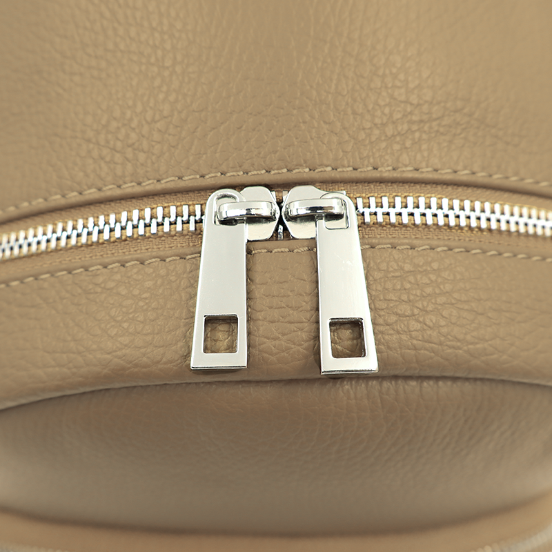 Neda természetes bőr hátizsák – világosbarna