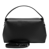 Természetes bőr női táska – fekete