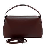 Természetes bőr női táska – bordó