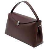 Természetes bőr női táska – bordó