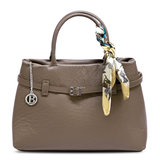 Női táska, természetes bőrből – barna