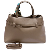 Női táska, természetes bőrből – barna