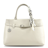 Női táska, természetes bőrből – bézs