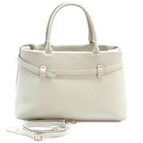 Női táska, természetes bőrből – bézs