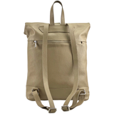 Női hátizsák természetes bőrből – világosbarna