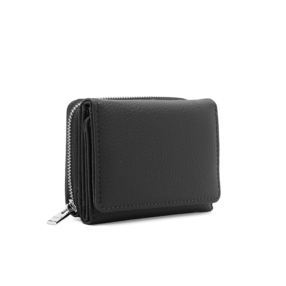 Kompakt női pénztárca – fekete