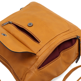 2 az 1-ben - Nagy táska és hátizsák Alora - téglabarna