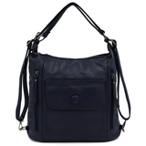 2 az 1-ben - Nagy táska és hátizsák Alora - sötétkék