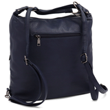 2 az 1-ben - Nagy táska és hátizsák Alora - sötétkék