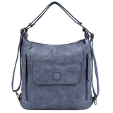 2 az 1-ben - Nagy táska és hátizsák Alora - kék