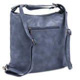 2 az 1-ben - Nagy táska és hátizsák Alora - kék