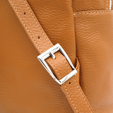 Neda természetes bőr hátizsák – téglabarna