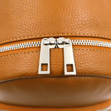 Neda természetes bőr hátizsák – téglabarna