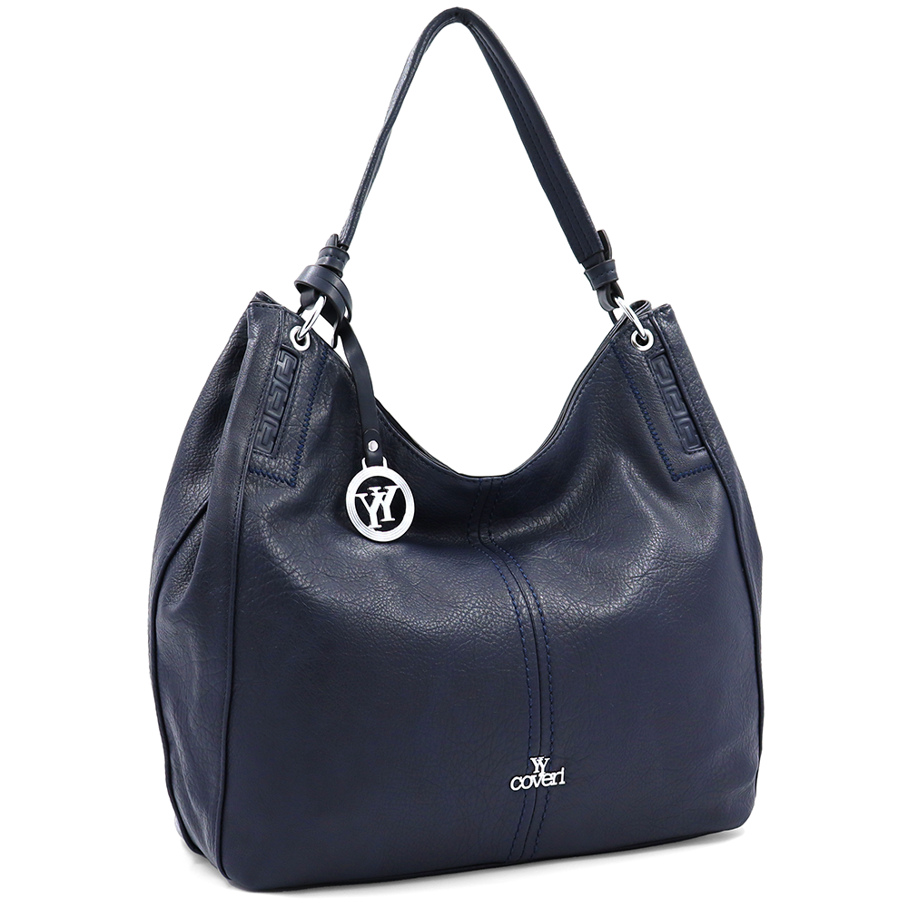 Nagy női táska, Rumi típusú táska - sötétkék