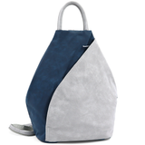 Női hátizsák titkos záródással Darina - sötétkék/szürke