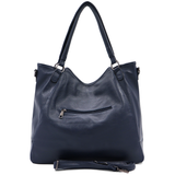Nagy női táska típusú táska – sötétkék