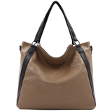 Nagy női táska típusú táska – barna