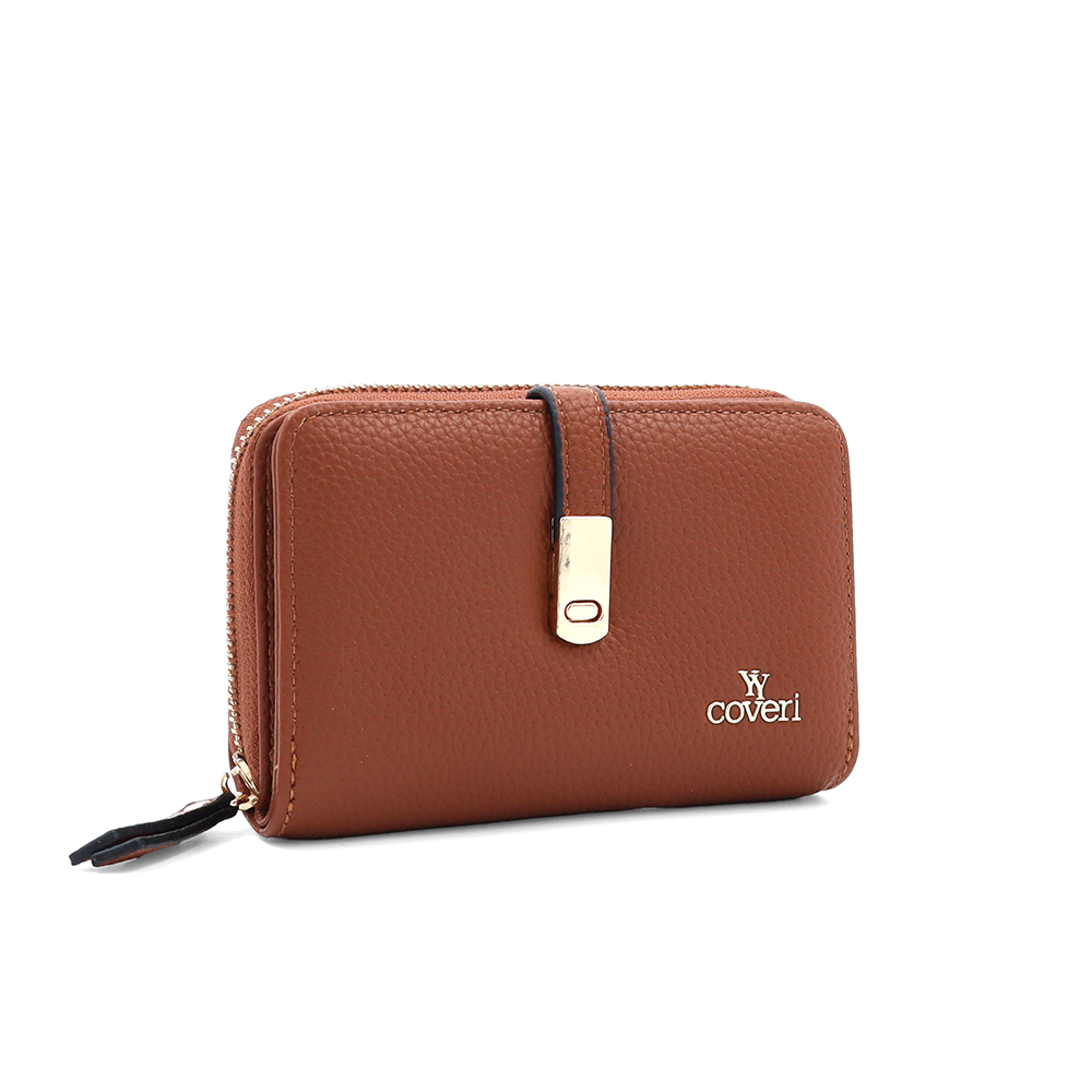 Női pénztárca – téglabarna