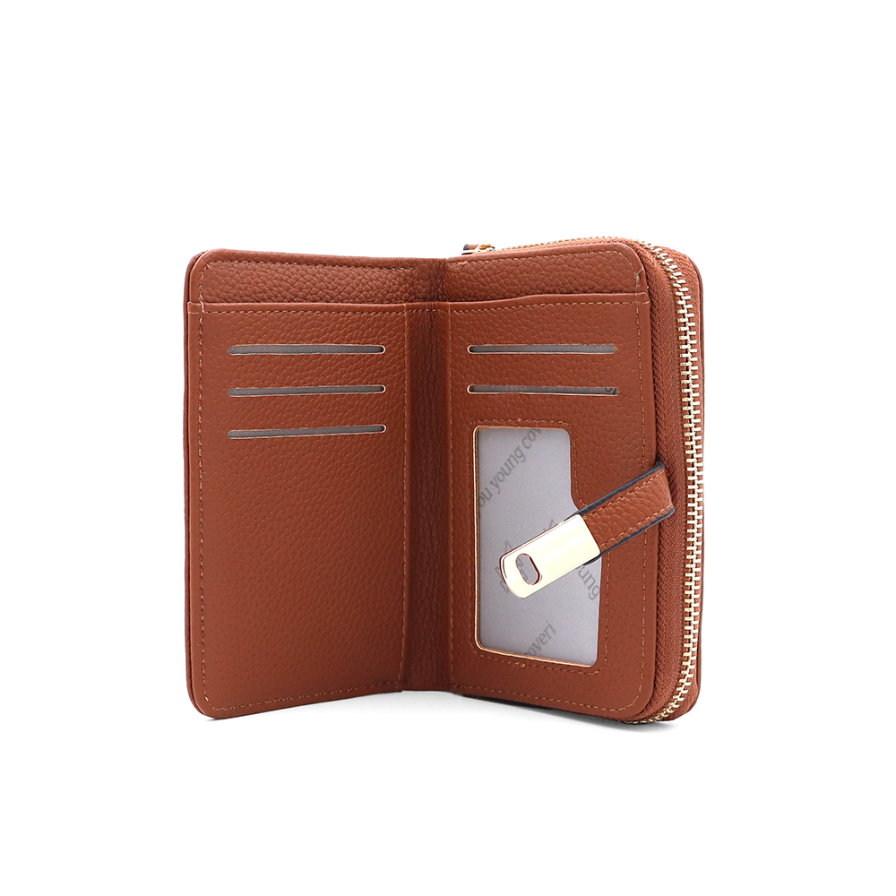 Női pénztárca – téglabarna