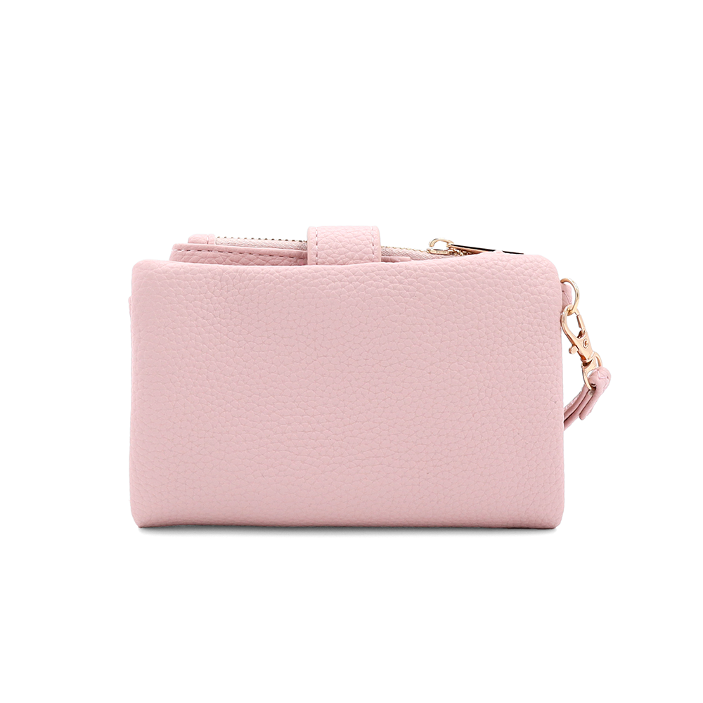 Női pénztárca csuklópánttal – rózsaszín