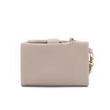 Női pénztárca csuklópánttal – világosbarna