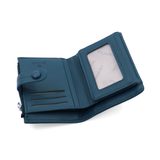 Kompakt női pénztárca – kék