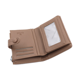 Kompakt női pénztárca – világosbarna