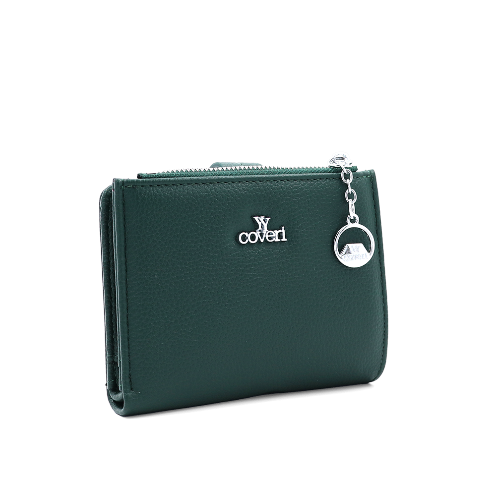 Kompakt női pénztárca – zöld