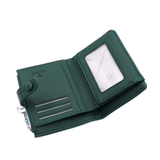 Kompakt női pénztárca – zöld