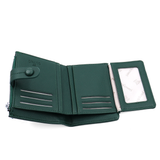 Kompakt női pénztárca – zöld