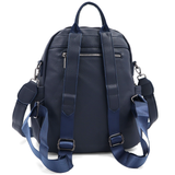 2 az 1-ben – Hátizsák és táska két nagy rekesszel és kulcstartóval – sötétkék