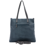 Nagy táska sok zsebbel és kényelmes fogantyúkkal - kék