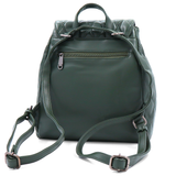 2 az 1-ben - Kapitonált hátizsák és táska Dariya - sötétzöld