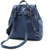 2 az 1-ben - Kapitonált hátizsák és táska Dariya - kék