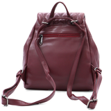 2 az 1-ben - Kapitonált hátizsák és táska Dariya - bordó