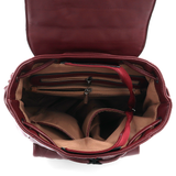 2 az 1-ben - Kapitonált hátizsák és táska Dariya - bordó