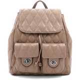 2 az 1-ben - Kapitonált hátizsák és táska Dariya - világosbarna