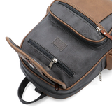 Női hátizsák sok zsebbel – szürke