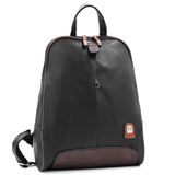 Női hátizsák – fekete/barna