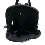 Női hátizsák – fekete/barna