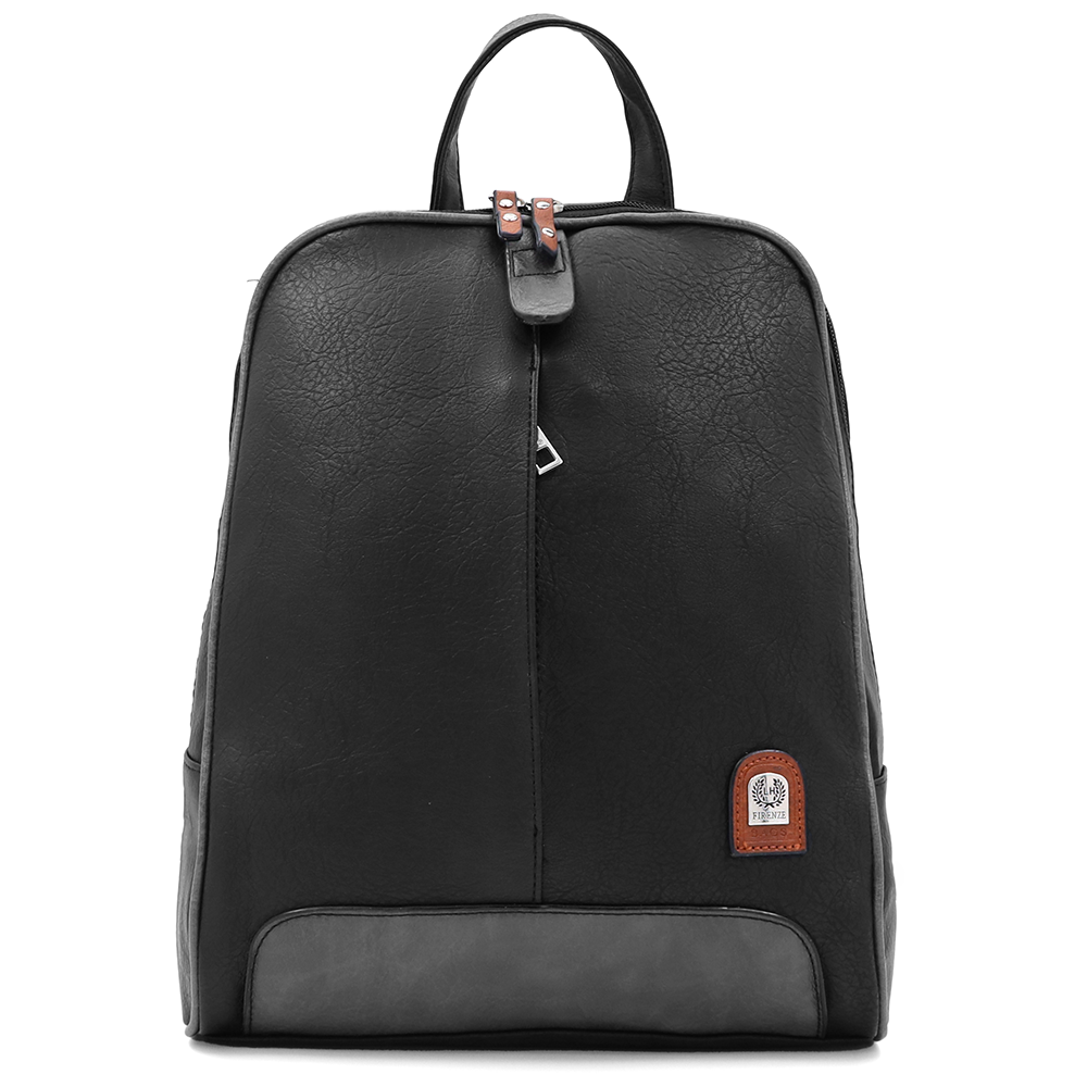 Női hátizsák – fekete/szürke