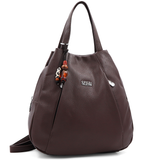 2 az 1-ben – hátizsák és táska kulcstartóval – barna