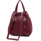 2 az 1-ben – hátizsák és táska kulcstartóval – bordó