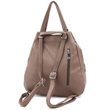 2 az 1-ben – hátizsák és táska kulcstartóval – világosbarna