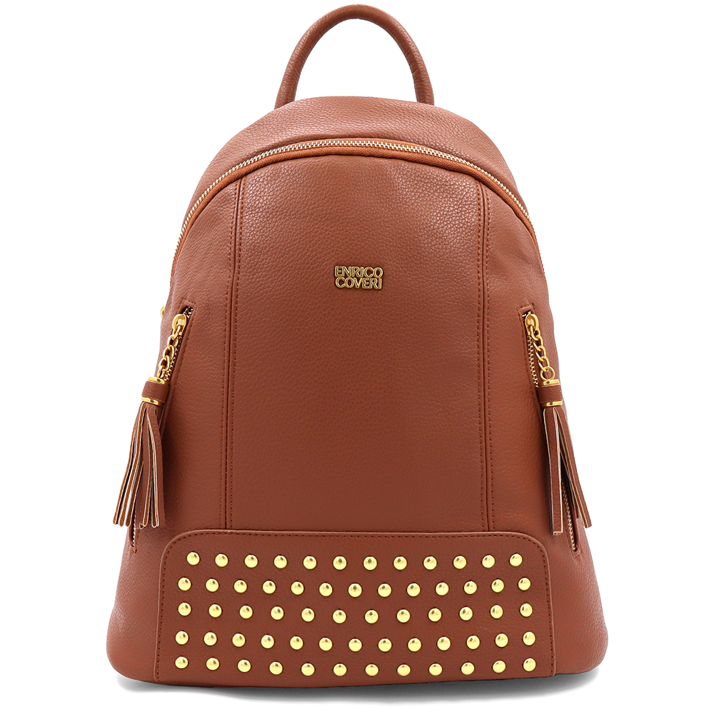 ENRICO COVERI – női hátizsák – téglabarna