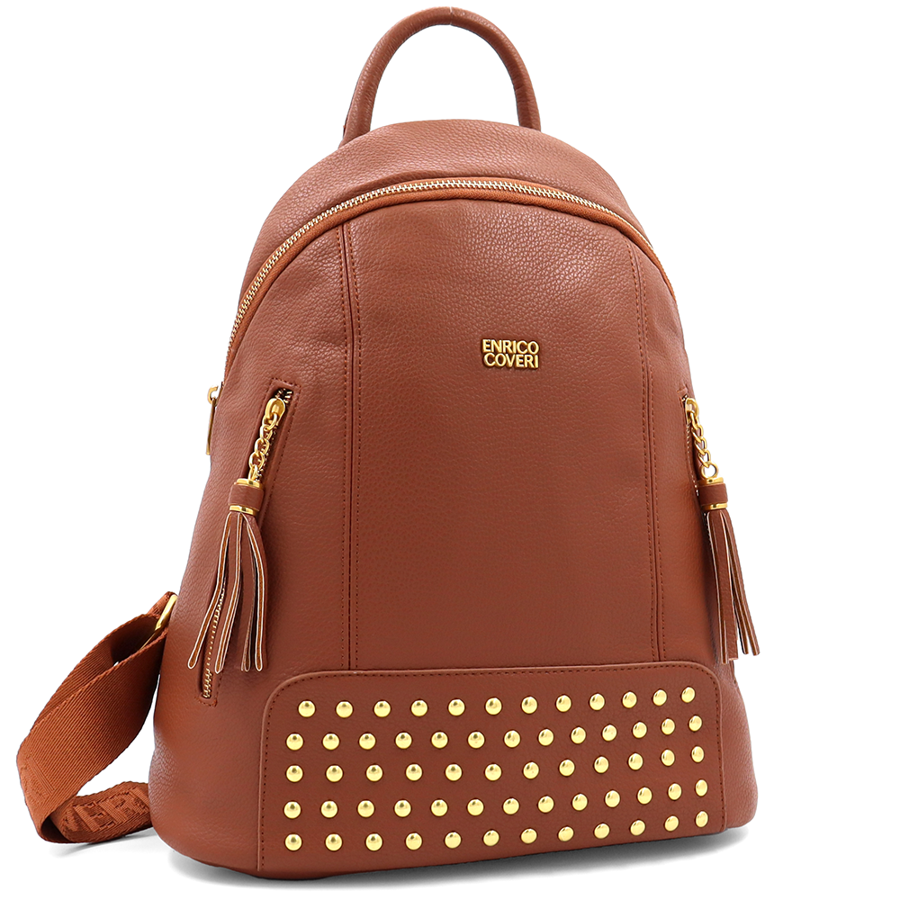 ENRICO COVERI – női hátizsák – téglabarna