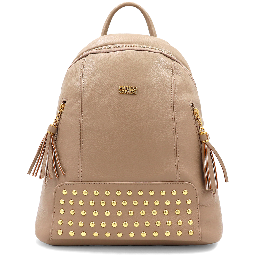 ENRICO COVERI – női hátizsák – világosbarna