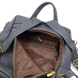 ENRICO COVERI – 2 az 1-ben női hátizsák és táska, titkos záródással és sok zsebbel – szürke