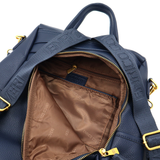 ENRICO COVERI – 2 az 1-ben női hátizsák és táska, titkos záródással és sok zsebbel – sötétkék