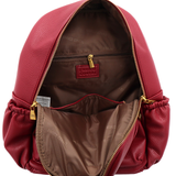 ENRICO COVERI – női hátizsák sok zsebbel – piros